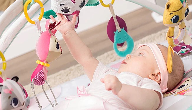 baby activity gym or play mat