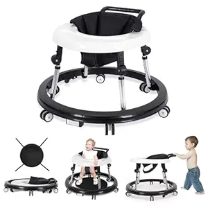 Baby Walker Foldable with 9 Adjustable Heights