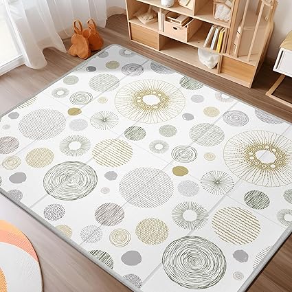 Baby Play Mat with Non-Slip Backing